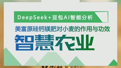 老铁们，马上准备冬小麦种植肥料了，我们用AI智慧农业分析了，美富原，叶碳酶乳酸肽活性硅，中药提取物加矿源，加枯草芽孢杆菌和胶冻样类芽孢杆菌的，中微量元素肥料硅钙镁肥，对小麦提质增产作用功效做分析，大家