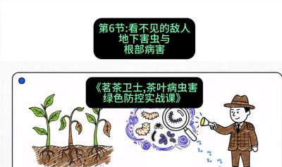 第06节：看不见的敌人&mdash;&mdash;地下害虫与根部病害，课程：《茗茶卫士&mdash;&mdash;茶叶病虫害绿色防控实战课》#识农AI